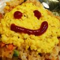 JILLの赤メガネ's cooksnap of when they made ♬簡単♬失敗しないオムライス♬.