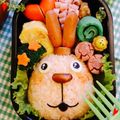 io⭐️ha's cooksnap of when they made （キャラ弁）ウサビッチ★プーチン.