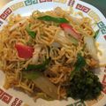 ラクラクダ's cooksnap of when they made かにかまとキムチの簡単♬焼きそば.