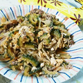 はるたんママ0727's cooksnap of when they made 超簡単タレ牛肉とゴーヤとにんにく炒め.