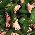 Ami32's cooksnap of when they made 豚バラとピーマンの炒め物♪.