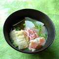 カルン's cooksnap of when they made 桜えび入り油揚げと大根の味噌汁♪.