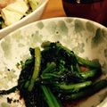 華花金魚's cooksnap of when they made 春菊のごまあえ.