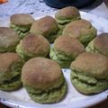 ネズミのママ's cooksnap of when they made モテる！やわらか豆乳の抹茶スコーン.
