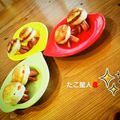 ゆう09730's cooksnap of when they made もりもり食べれる♡たこパン星人.