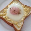 ゆきち1215's cooksnap of when they made マヨ卵トースト.