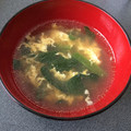 ブルちゃん☆'s cooksnap of when they made 白菜と卵とエノキの中華スープ.