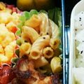 雪見斗那's cooksnap of when they made 醤油マヨ七味の和風マカロニサラダ.