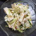 ほっほ's cooksnap of when they made 簡単副菜☆長芋ときゅうりのゆずぽん和え.