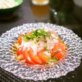 putimiko's cooksnap of when they made トマト&新玉ねぎ和風サラダ.