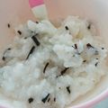 まいmama0322's cooksnap of when they made 離乳食【中期】ひじき★ダシ煮粥♪.