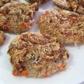 クックP4USVS☆'s cooksnap of when they made 離乳食後期にも◎納豆ベジバーグ.