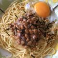 サファイにゃん's cooksnap of when they made 夏にぴったり簡単納豆スタミナパスタ.