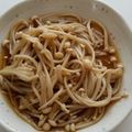 ♡ゆづき♡'s cooksnap of when they made レンジで簡単☆えのきバター.