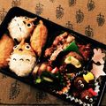 ＊choro＊'s cooksnap of when they made いなりのトトロ　　（キャラ弁）.