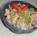 きらり流れ星's cooksnap of when they made 変わり鶏そぼろ丼.