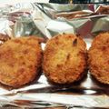 ゆーちゃん？'s cooksnap of when they made トースターで揚げないコロッケ.