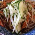 ＊yucchi's cooksnap of when they made 簡単！もやしの中華サラダ.