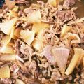 butter314's cooksnap of when they made 牛肉で！大根とこんにゃくの炒め煮.