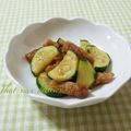 ねっちゃんっ's cooksnap of when they made 簡単☆ズッキーニの油炒め.
