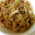 らぶKitty☆'s cooksnap of when they made 超簡単！ひき肉と玉ねぎ炒め 今日は丼に！.