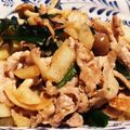 shanti0416's cooksnap of when they made ニラと長いものシャキシャキ炒め.