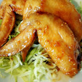 mck1981's cooksnap of when they made 手羽先の照り焼き.