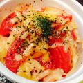 黒髪七竈's cooksnap of when they made トマトとソーセージのワインに合うおつまみ.