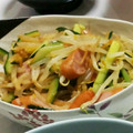 亜矢佳's cooksnap of when they made ウィンナーともやし・きゅうりの和え物.
