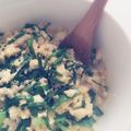 クックUKJ95V☆'s cooksnap of when they made 水切り不要！豆腐で簡単☆ニラの卵とじ.