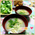 海理ママ's cooksnap of when they made 新タマネギと薄揚げのお味噌汁.