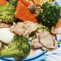 むちち7's cooksnap of when they made 豚肉とブロッコリーのオイスター炒め.