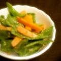 サトモユリア's cooksnap of when they made いつもの常備菜　ピーマンと人参のナムル.