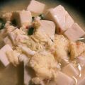 ☆ミスバニー☆'s cooksnap of when they made 豆腐とカニ缶の中華風★卵スープ♪.