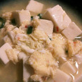 ☆ミスバニー☆'s cooksnap of when they made 豆腐とカニ缶の中華風★卵スープ♪.