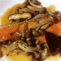 ゆずこうなおママ's cooksnap of when they made 美味♡鮭の照り焼きバター風味きのこソース.