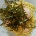 ayumi7171's cooksnap of when they made お家で簡単本格的たらこスパゲッティ.