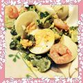 ゆのゆのんこ's cooksnap of when they made ブロッコリーとエビの卵サラダ.