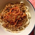 みみよす's cooksnap of when they made 納豆キムチ　ぶっかけうどん.