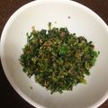 chiri☆'s cooksnap of when they made 大根の葉の佃煮☆○.