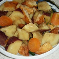 KENERISA's cooksnap of when they made 甘ウマ♪サツマイモとさつま揚げの煮物.