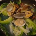 るちあママ's cooksnap of when they made あさりとチンゲン菜のナンプラー蒸し.