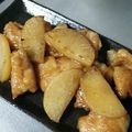えみえみtantan's cooksnap of when they made 鶏むね肉と大根の生姜焼き♪（ノンオイル）.