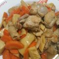 さやみm's cooksnap of when they made パルスイートで鶏肉と筍と人参の照り焼き.