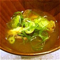 シャルハナ's cooksnap of when they made 旨味たっぷりあさりのみそ汁〈赤味噌仕立〉.