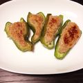 な～～'s cooksnap of when they made 簡単 シンプル美味しい ピーマンの肉詰め.