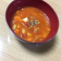 きらたーん's cooksnap of when they made とってもおいしい　野菜だけミネストローネ.