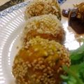 フシッチェ's cooksnap of when they made かぼちゃの胡麻衣コロッケ.