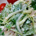 kkkyo's cooksnap of when they made みょうがとみつばのささっとサラダ.