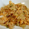 くぅぽん☆'s cooksnap of when they made レタスチャーハン.